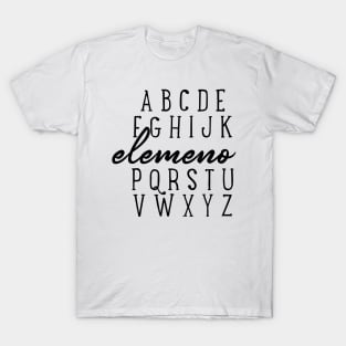 Alphabet Elemeno T-Shirt